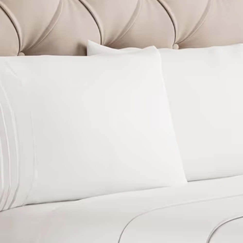 Luxurious Antique White Pillowcase Set Nwot